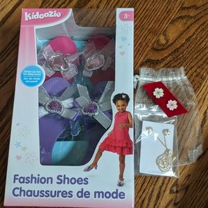 NWT Play shoes and earrings